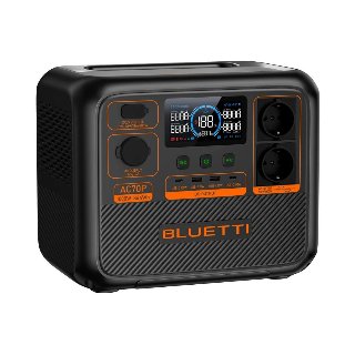BLUETTI PowerOak AC70P - Transportabel strømstation - ekstern