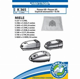 hanestroem Vacuum Cleaner Bags K365