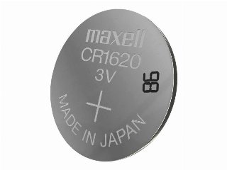 Maxell 18586500, Engangsbatteri, CR1620, Zink-mangandioxid (Zn/MnO2), 3 V, 5 stk, 80 mAh