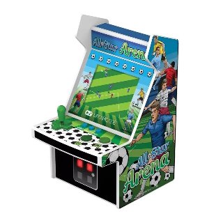 My Arcade MICRO PLAYER 6.75" ALL-STAR ARENA COLLECTIBLE RETRO (307 GAMES IN 1) WHITE