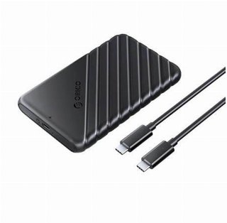 ORICO 2.5' HDD / SSD Enclosure 6 Gbps USB-C 3.1 Gen1 (Black)