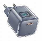 Acefast Wall charger  A53 Sparkling series PD 30W GaN (grey)
