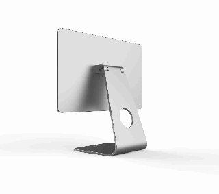 FIXED Frame Magnetic Stand for iPad Pro 12.9" Silver