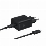Samsung 45 W USB-C-Strømadapter (inkl. kabel) – Sort - Strømforsyningsadapter