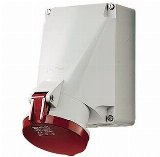 Mennekes vægudtag 4 polet 63A 400V IP44 1141A