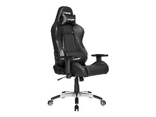 AKracing Master Premium Kontor Stol - Stol - armstøtter - drejeled - Carbon-sort
