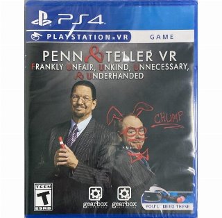 Penn & Teller VR: Frankly Unfair, Unkind, Unnecessary, & Underhanded (PSVR)