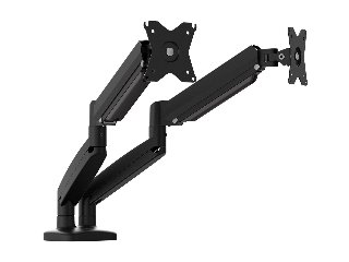 j5create Ergonomic Dual Monitor Mount - Monteringssæt - skrivebordsmonterbar