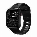 Apple Watch Sport Band 45mm/44mm/42mm Black - Urrem